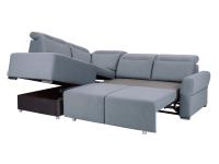 Cawo L sarokgarnitúra - körbe háttámla Cawo L sarokgarnitúra - körbe háttámla, Kategória:Sarok kanapék, Szélesség:266cm Hosszúság:203cm Magasság:101cm