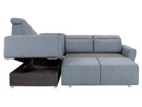 Cawo L sarokgarnitúra - körbe háttámla Cawo L sarokgarnitúra - körbe háttámla, Kategória:Sarok kanapék, Szélesség:266cm Hosszúság:203cm Magasság:101cm