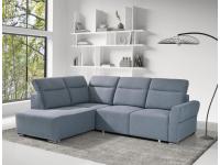 Cawo L sarokgarnitúra - körbe háttámla Cawo L sarokgarnitúra - körbe háttámla, Kategória:Sarok kanapék, Szélesség:266cm Hosszúság:203cm Magasság:101cm