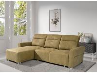 Cawo L sarokgarnitúra - szimpla háttámla Cawo L sarokgarnitúra - szimpla háttámla, Kategória:Sarok kanapék, Szélesség:266cm Hosszúság:176cm Magasság:101cm