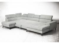 Nizza U sarokgarnitúra Nizza U sarokgarnitúra, Kategória:U sarkok, Szélesség:357cm Hosszúság:97cm Magasság:227cm