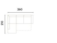 Sienna II. L sarokgarnitúra Sienna II. L sarokgarnitúra, Kategória:Sarok kanapék, Szélesség:210cm Hosszúság:260cm Magasság:cm