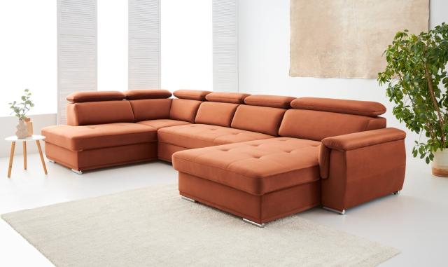 Umbria V. U sarokgarnitúra Umbria V. U sarokgarnitúra, Kategória:U sarkok, Szélesség:207cm Hosszúság:380cm Magasság:103cm